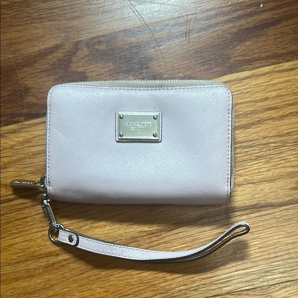 MK Pink Wristlet